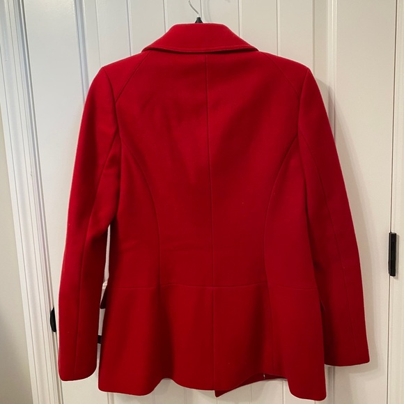 Banana Republic Red Coat - Picture 10 of 11